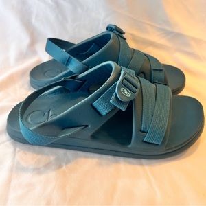 Chaco Chillos Sport Sandal Ocean Blue Women’s Size 9 Like New